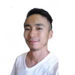 James Han White Background Wall